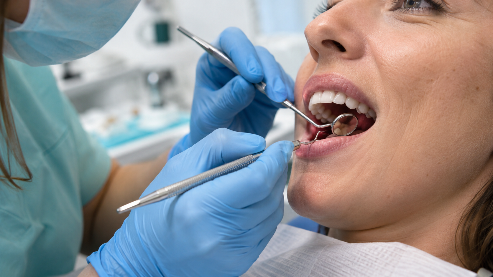Dental Cleaning Close Up | Jstreet Dental